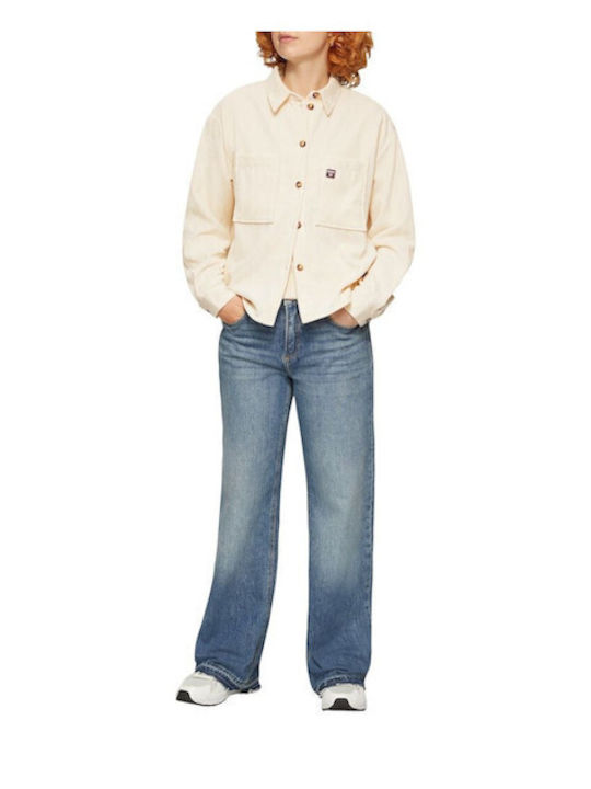 Γυναικείο Μπεζ Overshirt