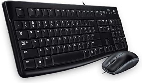 Logitech MK120 Комплект Клавиатура И Мишка Български