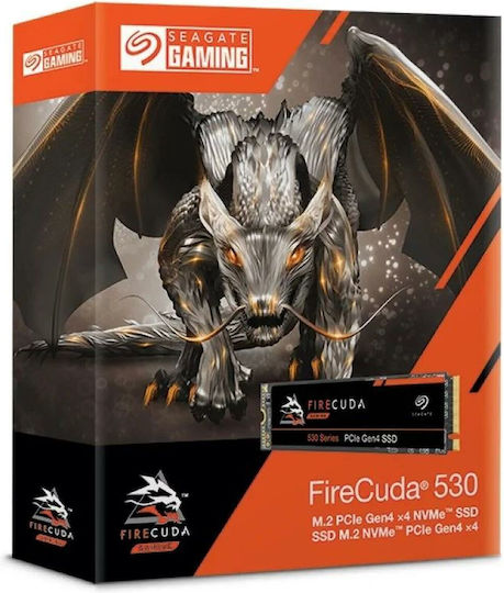 Seagate FireCuda 530R SSD 1TB τύπου M.2 με σύνδεση PCI Express 4.0 (PS5 Compatible) ZP1000GM3A063