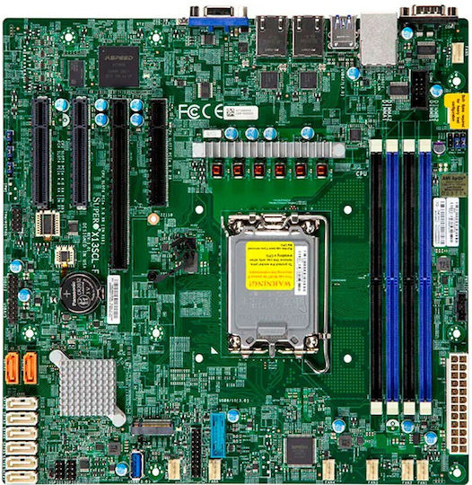 Supermicro X13SCL-F-B C262 Placă de bază Micro ATX cu Intel 1700 Socket