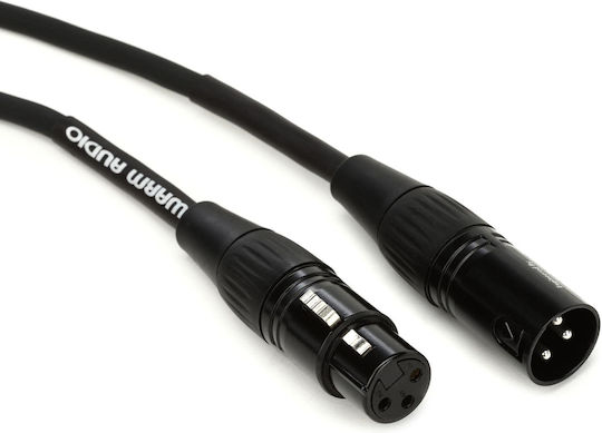 Warm Audio Cable XLR male - XLR female Μαύρο 4.6m (PRO-XLR-15)