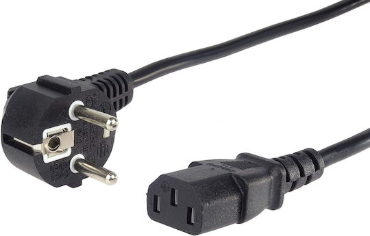 PremiumCord Schuko / IEC C13 - Schuko / IEC 320 / IEC C13 Cable 10m Black (kpsp10)