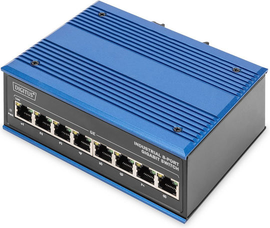 Digitus DN-651119 Negestionat L2 Switch cu 8 Porturi Gigabit (1Gbps) Ethernet