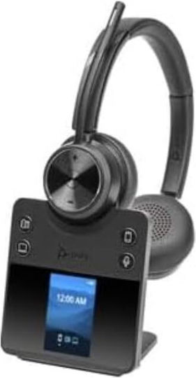 Poly Wireless On Ear Multimedia Headphone with Microphone Bluetooth