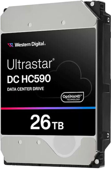 Western Digital Ultrastar DC HC690 26TB HDD Hard Drive 3.5" SAS 2.0 7200rpm with 512MB Cache for NAS / Server / Recorder 0F59375