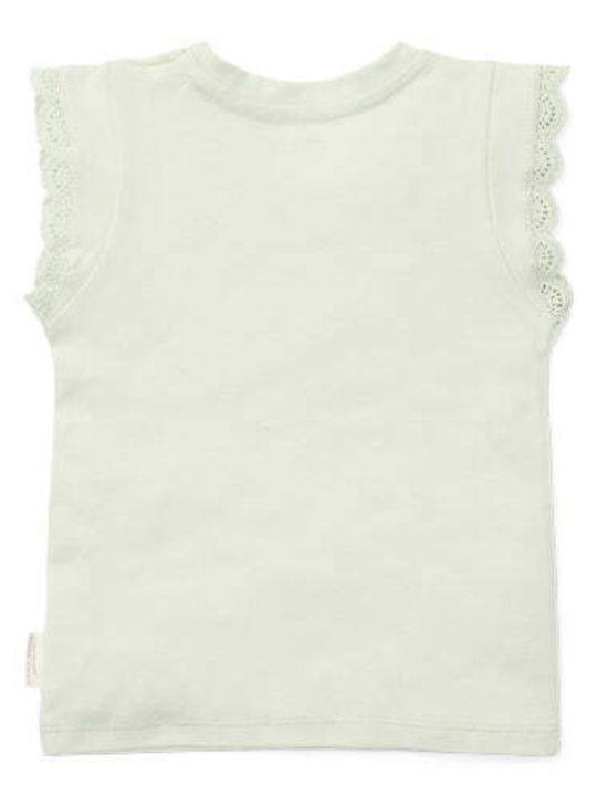 Little Dutch Children's Blouse Sleeveless Farm Green