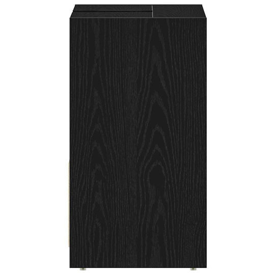 vidaXL Ντουλάπι Μπάνιου 60x33x60cm Μαύρο