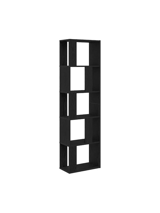 Shelf Floor Black Oak 45x24x159cm