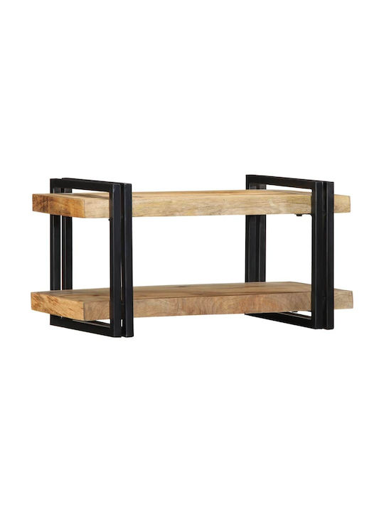 Wandregal Braun 70x33x35cm