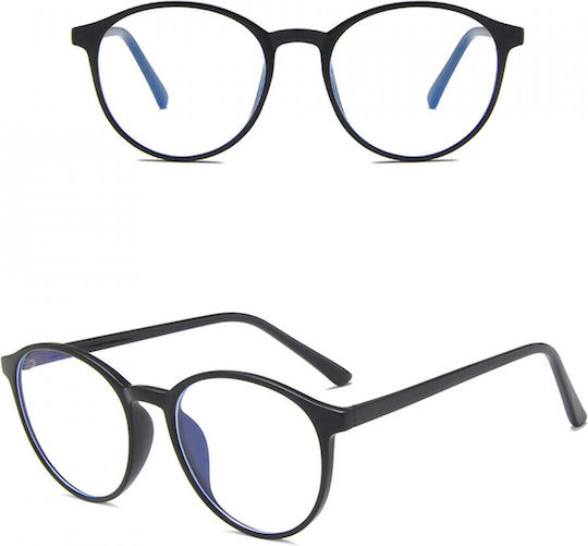 Techsuit Techsuit Women's Blue Light Blocking Glasses In Black Colour