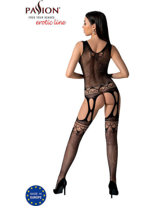 Passion Bs099 Black Bodystocking Μαύρο