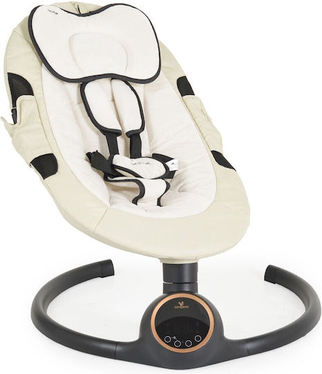 Cangaroo Elektrisch Baby Relax Schaukel Prestige mit Musik Beige