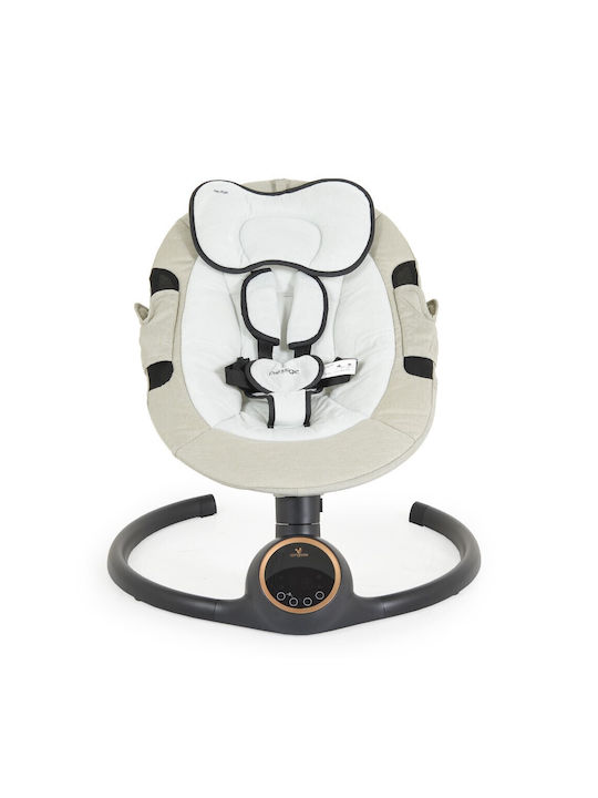 Cangaroo Elektrisch Baby Relax Schaukel Prestige mit Musik Light Grey