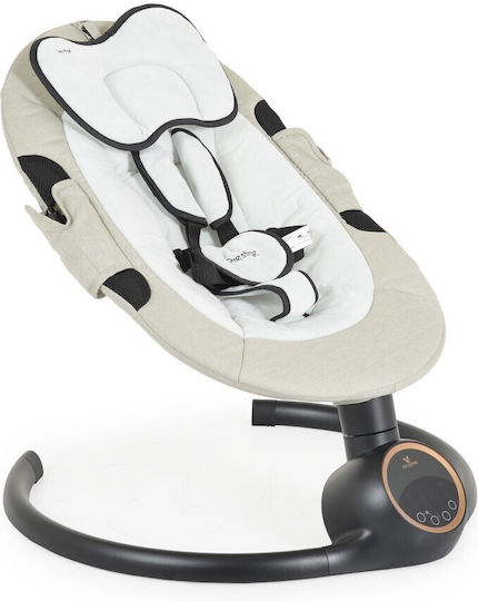 Cangaroo Elektrisch Baby Relax Schaukel Prestige mit Musik Light Grey