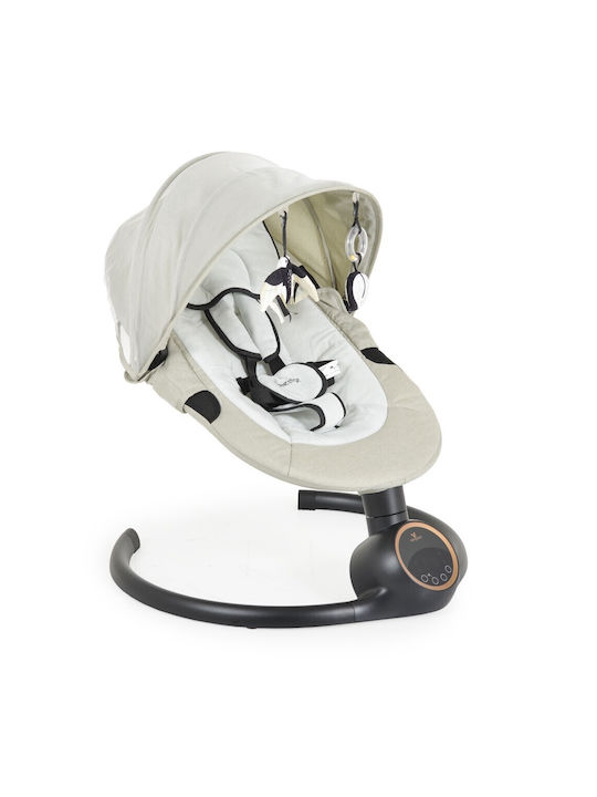 Cangaroo Elektrisch Baby Relax Schaukel Prestige mit Musik Light Grey