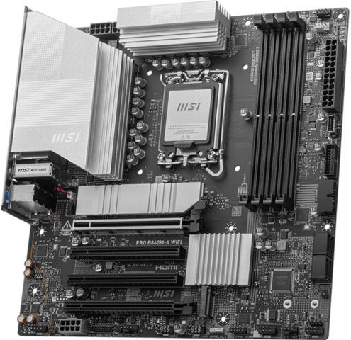 MSI Pro B860M-A WIFI Motherboard Micro ATX με Intel 1851 Socket