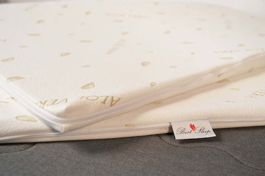 BestSleep Topper Hr3028 Single Spumă Impregnat cu Aloe Vera 70x200x4buc