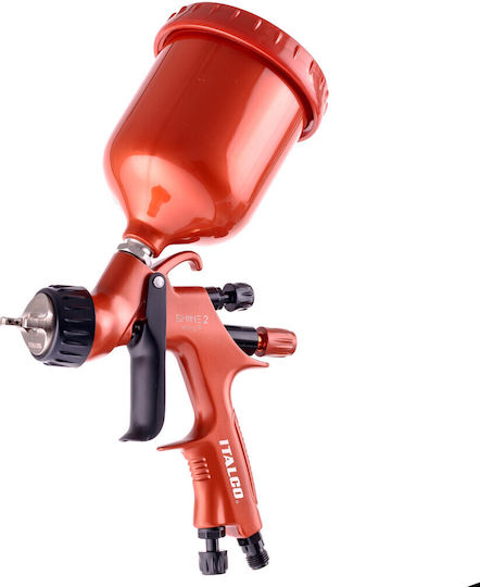 Italco Shine 2 Floating Tumbler Air Spray Paint Gun 1.3mm