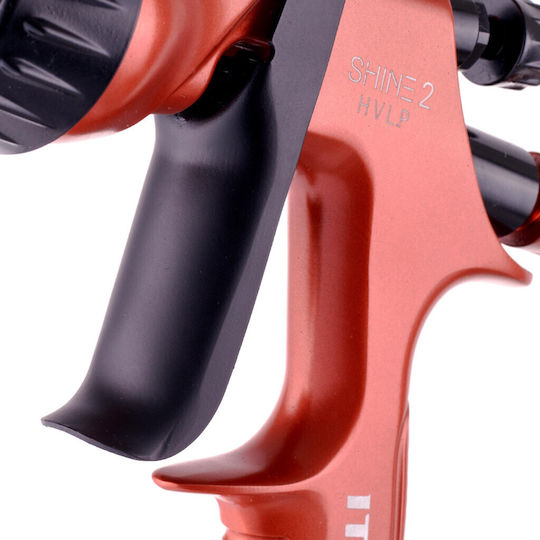 Italco Shine 2 Πιστόλι Βαφής Αέρος HVLP Άνω Δοχείου 1.3mm