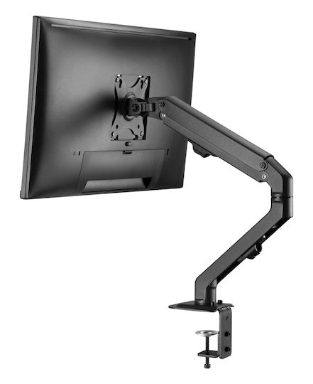 Powertech Halterung Auf dem Schreibtisch Monitor bis 27" mit Arm (PT-1365)