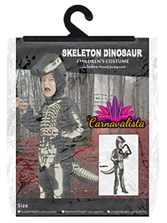 Kids Carnival Costume Dinosaur skeleton