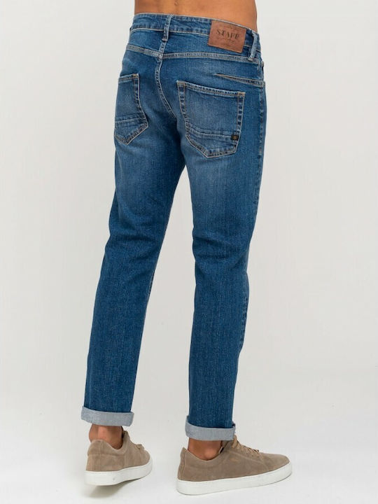 Staff Men's Denim Pants in Slim Fit Blue Denim