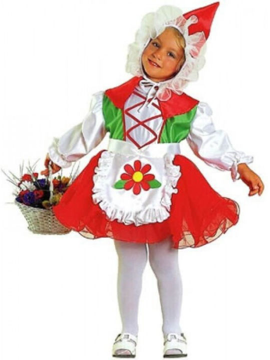 Kids Carnival Costume Little Red Riding Hood