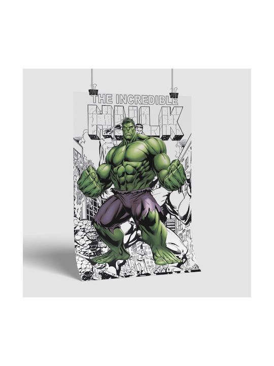 Comic Poster Hulk Cm011 21cm X 30cm