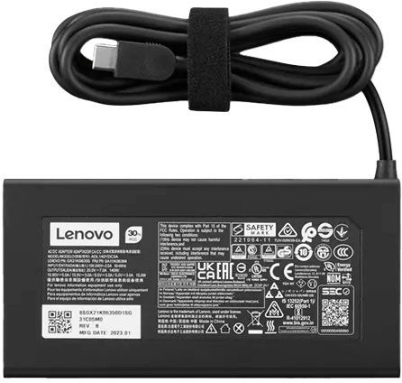 Lenovo Legion Slim USB-C Laptop Charger 140W 20V with Power Adapter