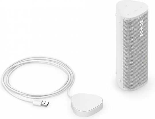 Sonos Roam 2 Waterproof Bluetooth Speaker with Battery Life up to 10 hours White