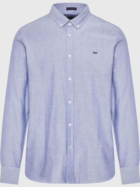 Langärmlig Baumwolle Hemd Imperial Purple
