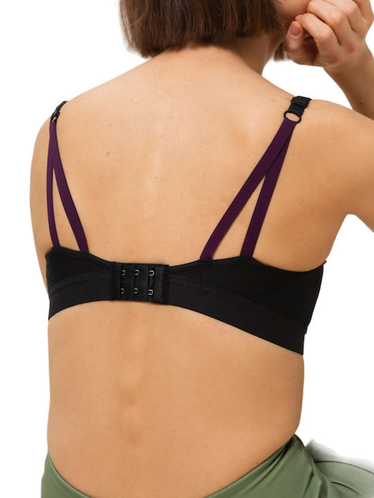 Triumph Athletic Athletic Bra without Underwire Black