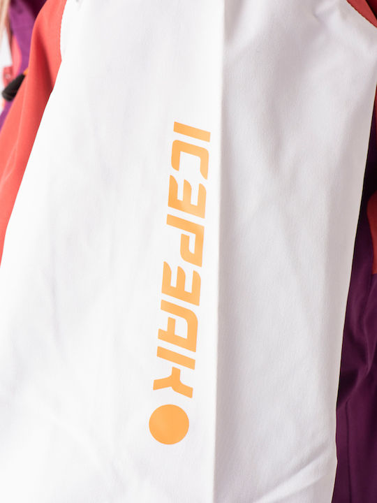 Icepeak 53195364-790 Frauen Jacke aus für Ski & Snowboard Mehrfarbig