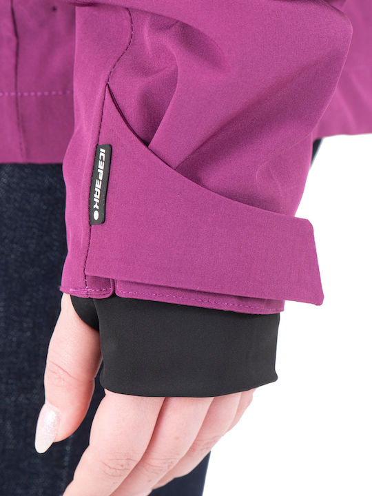 Icepeak 53195364-790 Frauen Jacke aus für Ski & Snowboard Mehrfarbig