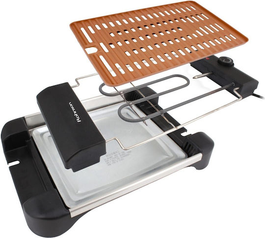 Electric Ceramic Grill Rohnson R-2515 1250 W Non-stick Coating 5 Stages