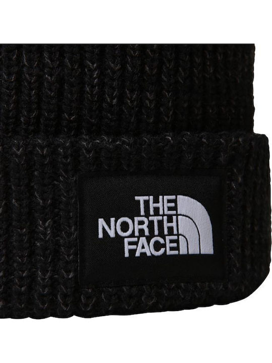 Salty Dog Beanie Unisex Σκούφος Πλεκτός σε Μαύρο χρώμα