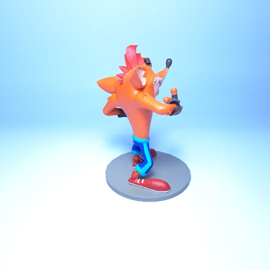 Crash Bandicoot Pose 2 3D Printed Figure - 15.2 cm 1:12
