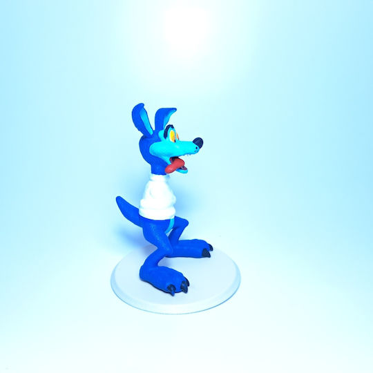 Φιγούρα Crash Bandicoot Ripper Roo 3d Εκτυπωμένη-20 Cm 1:8