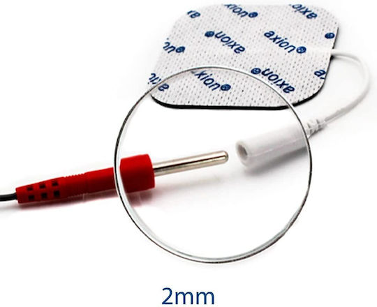 Axion Back Electrodes Ανταλλακτικά Ηλεκτρόδια για Συσκευή Παθητικής Γυμναστικής 2τμχ