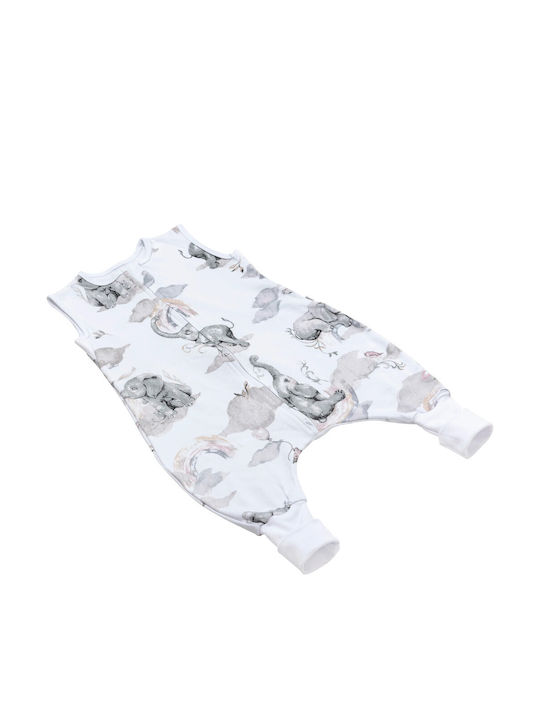 Jukki Sommer Schlafsack mit Füßen Elephant's Paradise