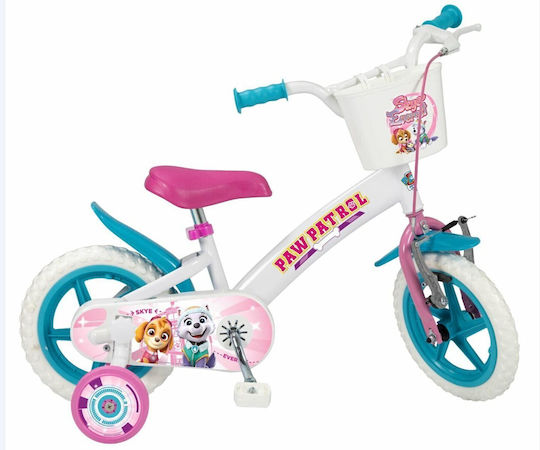 Paw Patrol 12" Kids Bicycle City White