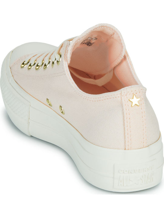 Lift Platform Γυναικεία Sneakers Χρυσά