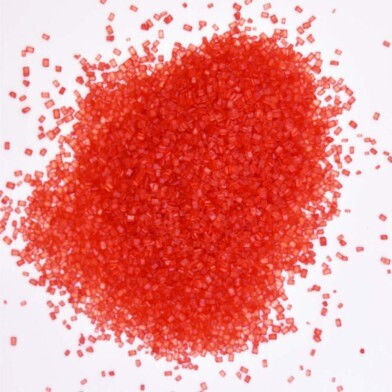 Red Crystal Sugar 80g E171 Free Sprinklicious