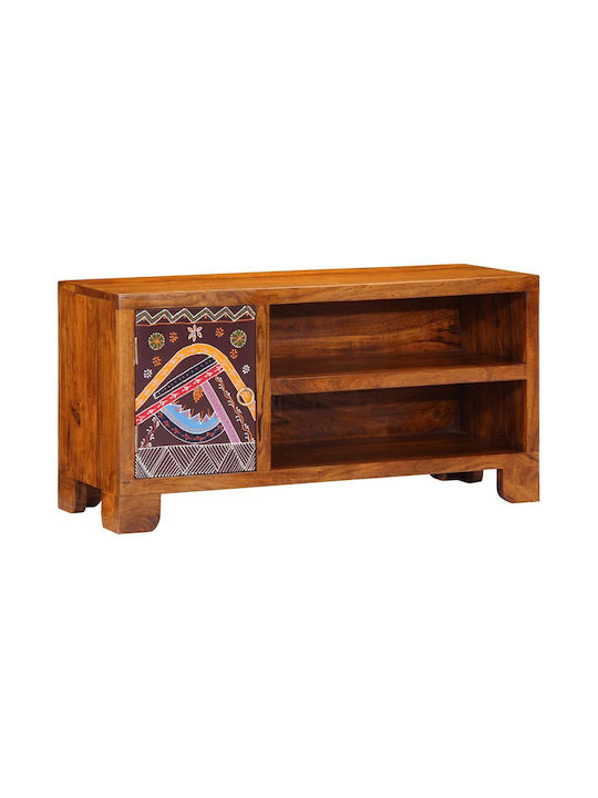 TV Stand Made of Solid Wood Multicoloured L30xD45xH90cm 4016505