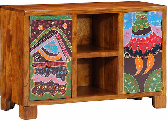 Μπουφές από Μασίφ Ξύλο Πολύχρωμο 90x35x60cm