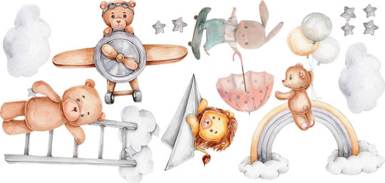 Decowalls Kinder Wandsticker Wand 60x120cm