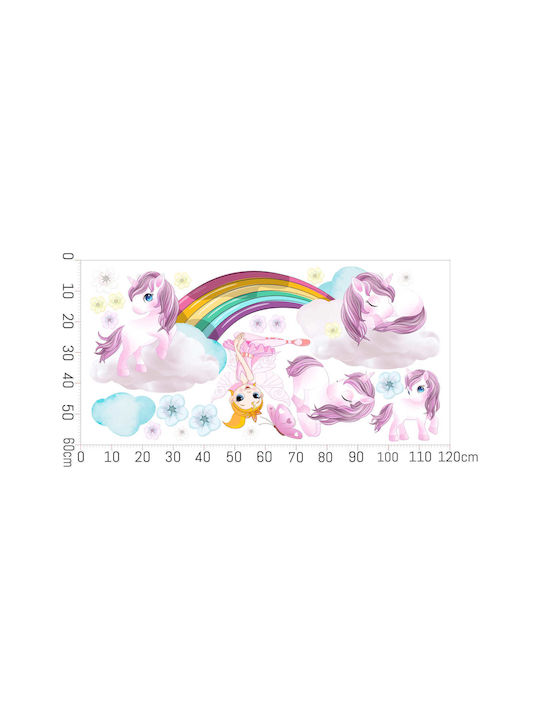 Decowalls Детска стикерна за стена Стена 60x120бр