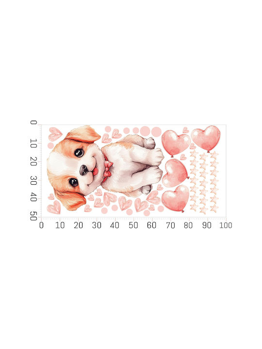 Decowalls Kinder Wandsticker Wand 50x100cm