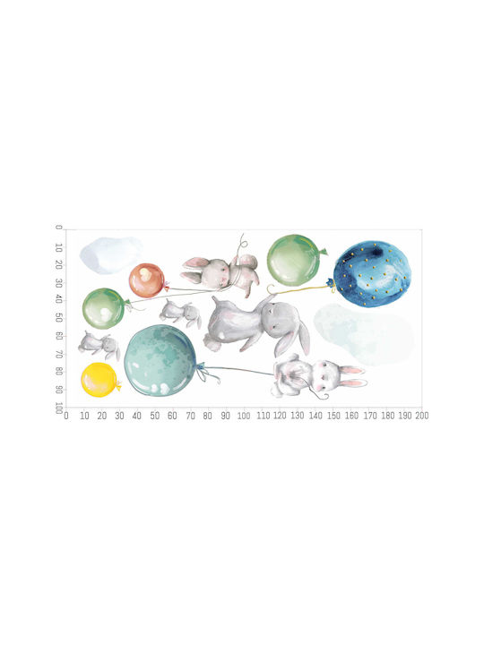 Decowalls Kinder Wandsticker Wand 100x200cm