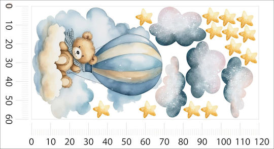 Decowalls Детска стикерна за стена Стена 60x120бр